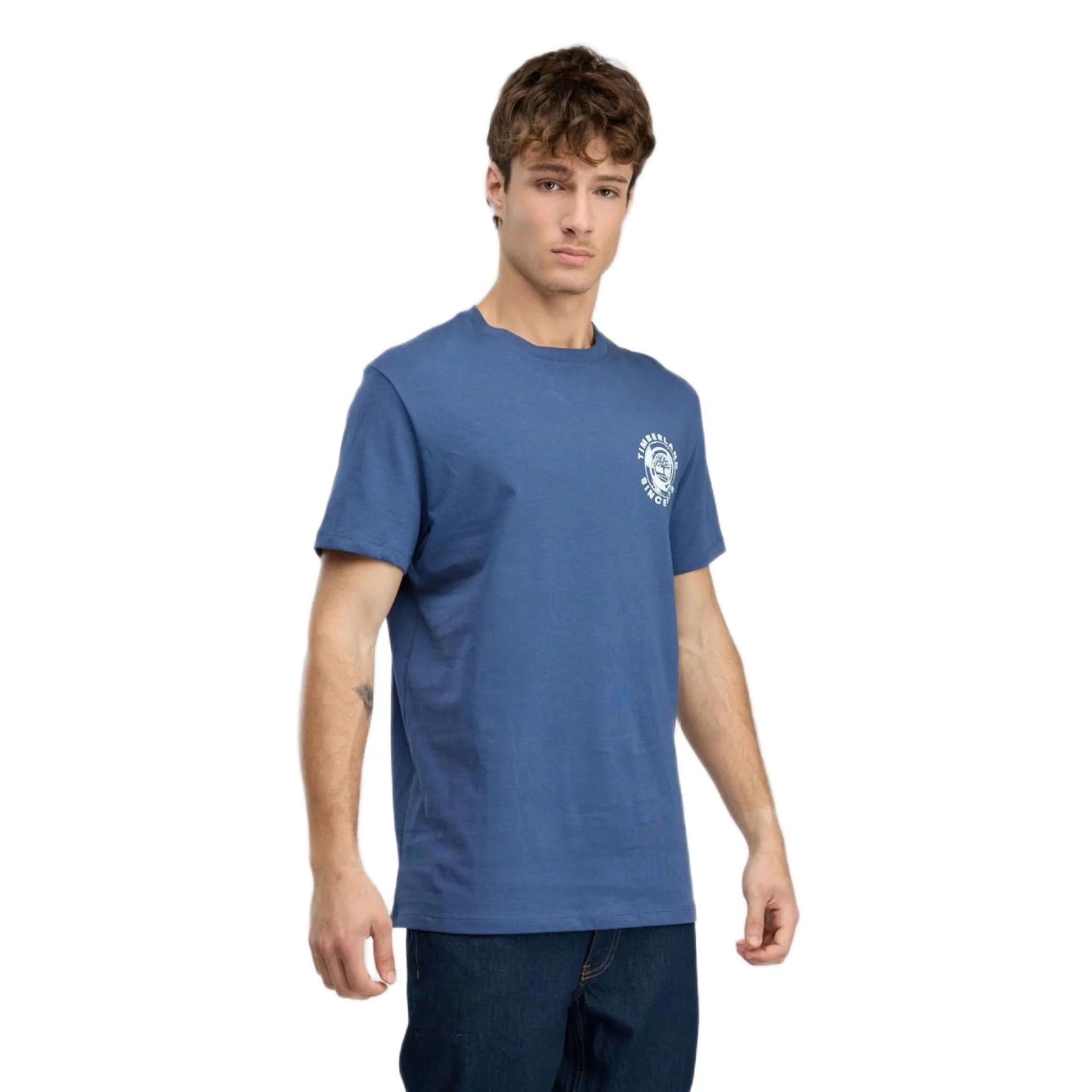 Rugged Logo Texture Ss Tee - Image 5