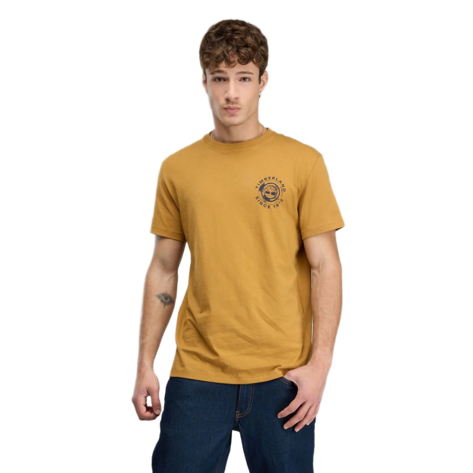 Rugged Logo Texture Ss Tee