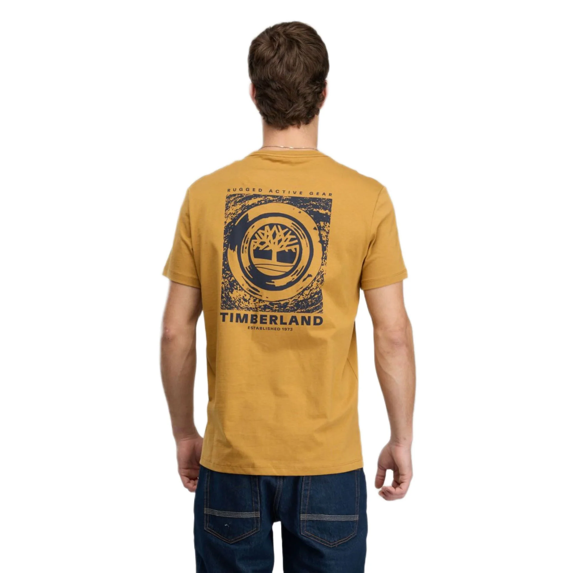 Rugged Logo Texture Ss Tee - Image 4