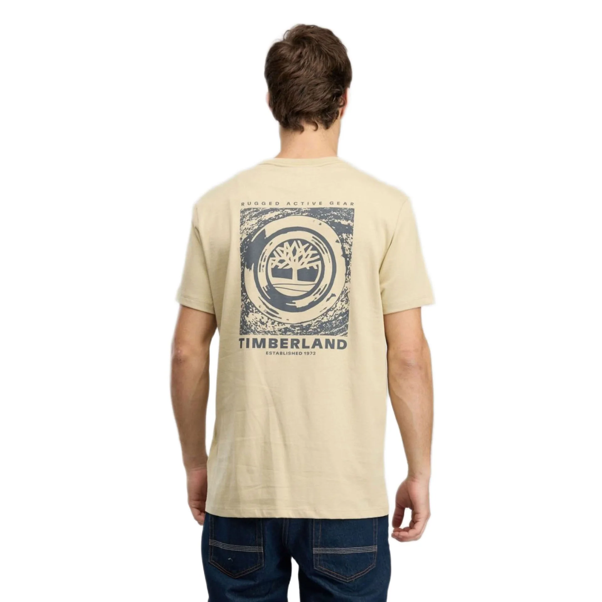 Rugged Logo Texture Ss Tee - Image 4