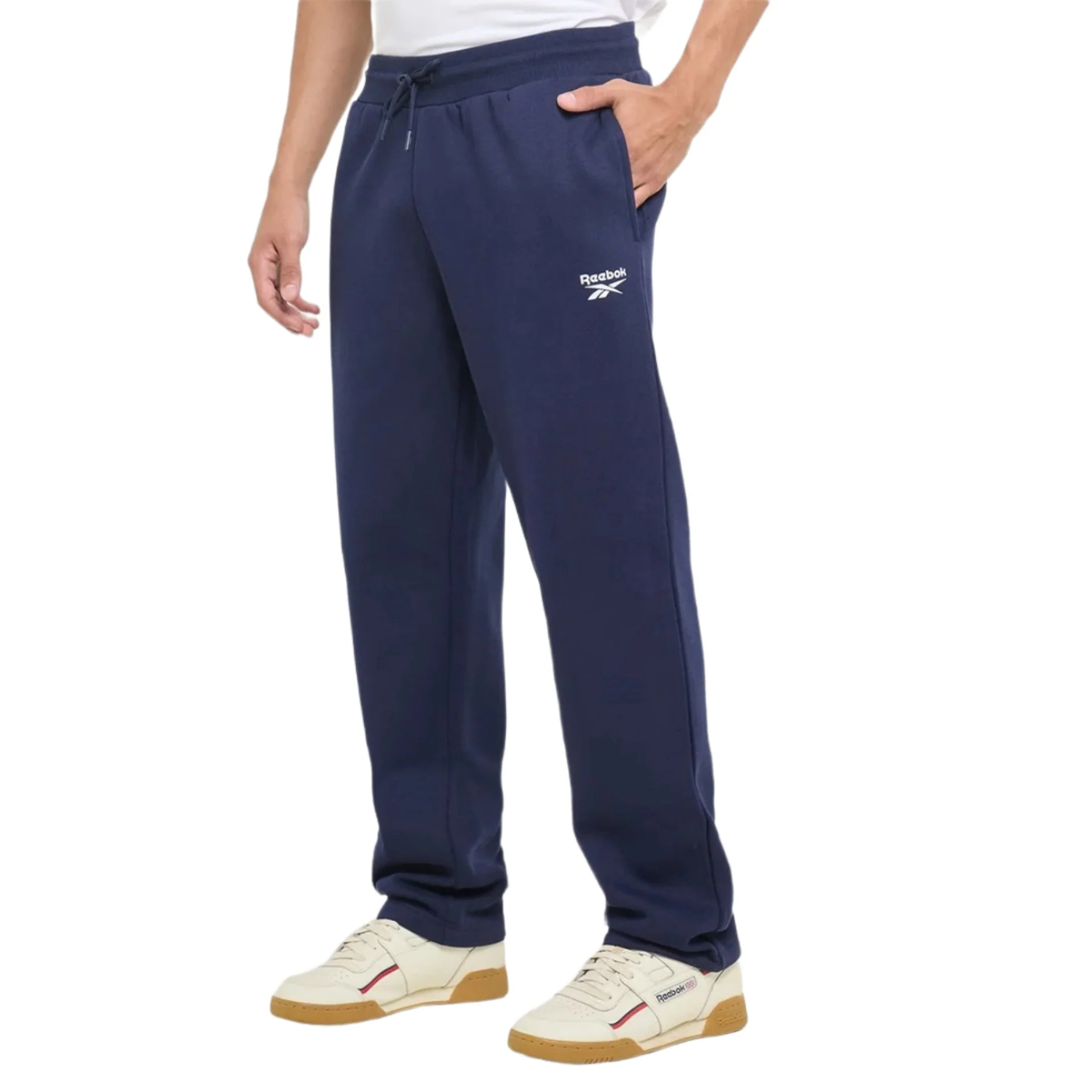 Luther Small Logo Open Hem Pant