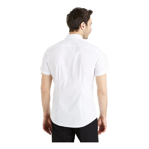 Slim Fit Stretch Cotton Shirt - Image 3