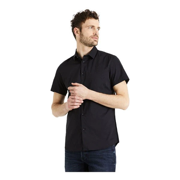 Slim Fit Stretch Cotton Shirt - Image 2