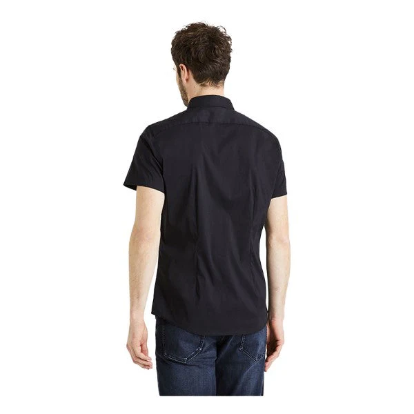 Slim Fit Stretch Cotton Shirt - Image 3