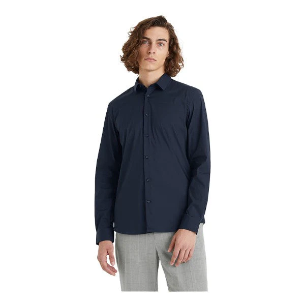 Slim Fit Stretch Cotton Shirt - Image 2