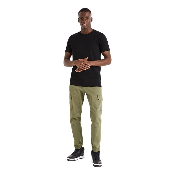 Slim Round-Neck T-Shirt In Stretch Cotton