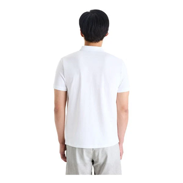 Straight Pique Cotton Polo Shirt - Image 3