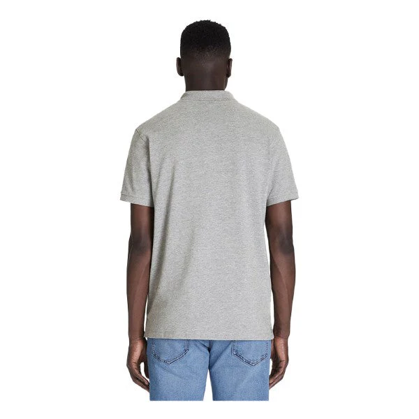 Straight Pique Cotton Polo Shirt - Image 3