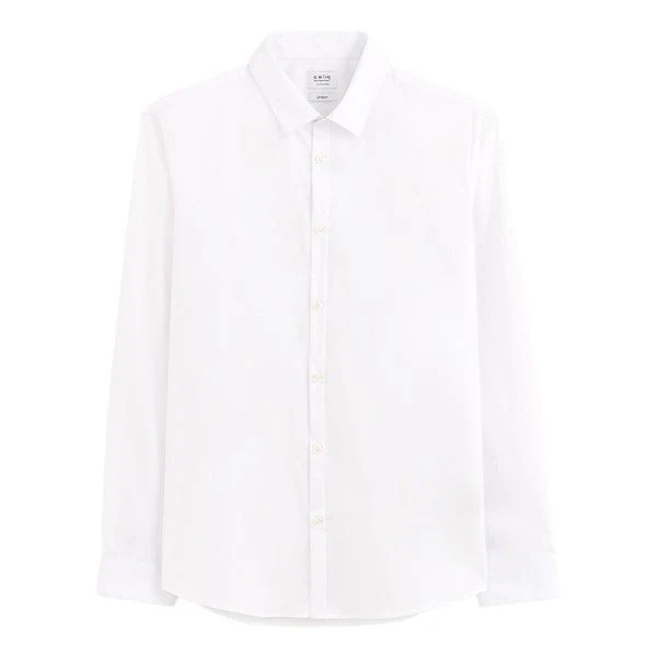 Extra Slim Stretch Cotton Shirt - Image 4