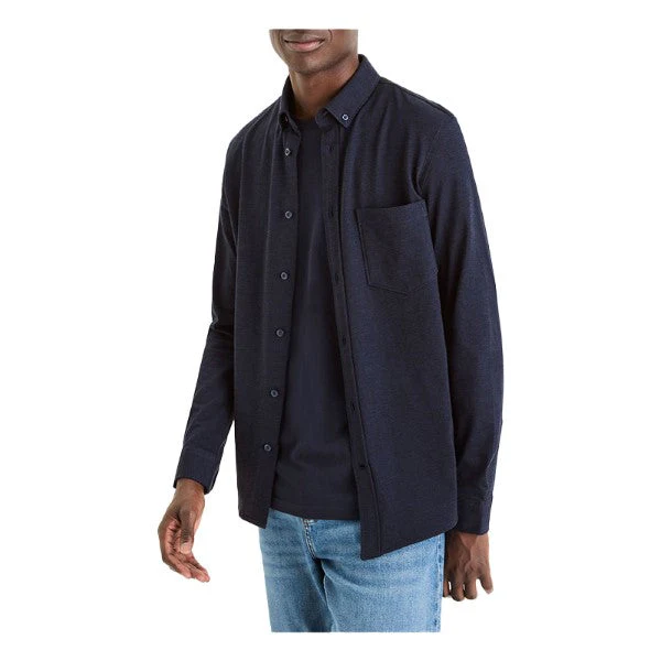 Regular Cotton Pique Shirt - Image 2