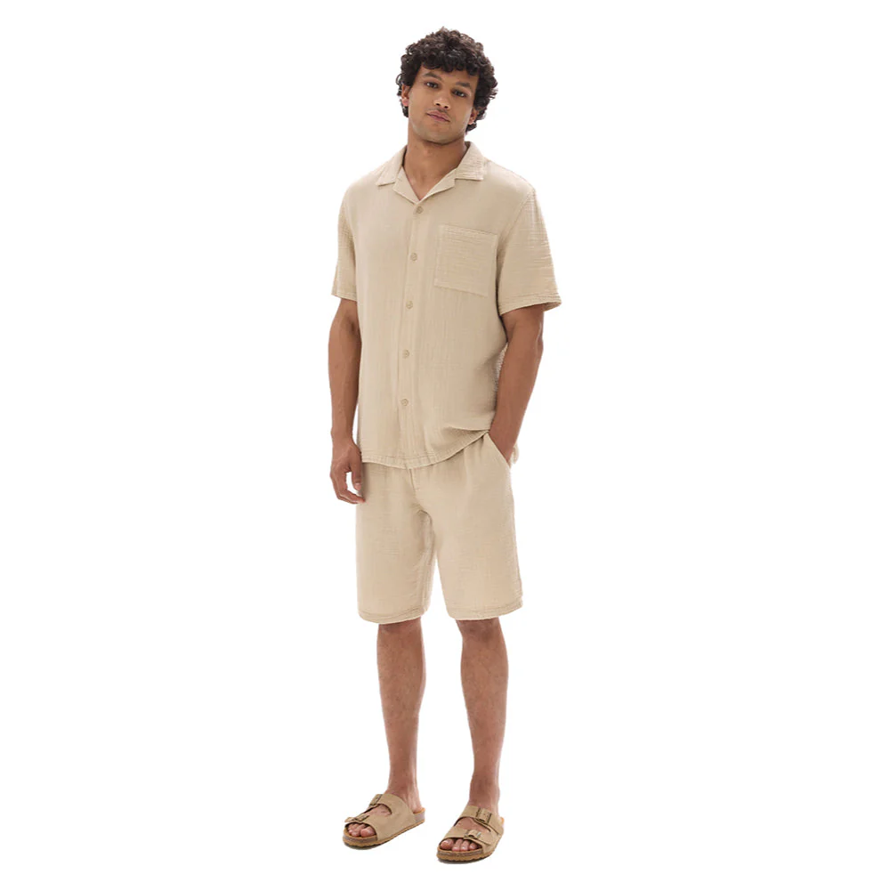 Regular Cotton Gauze Shirt - Image 2