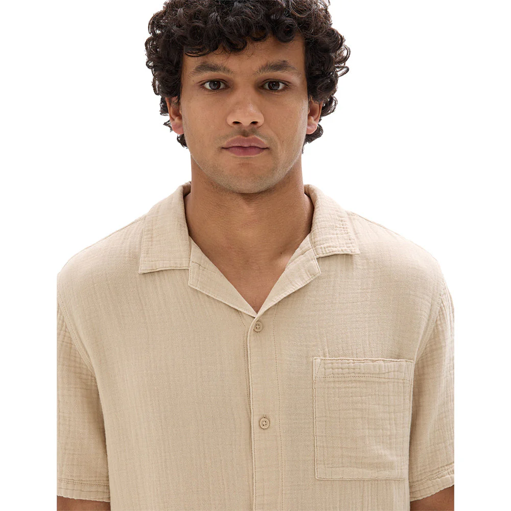 Regular Cotton Gauze Shirt - Image 4