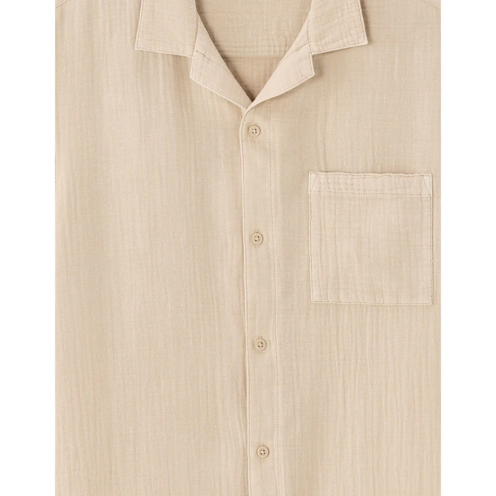 Regular Cotton Gauze Shirt - Image 5