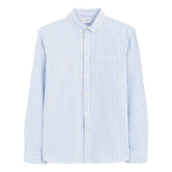 Regular Oxford Cotton Shirt - Image 4