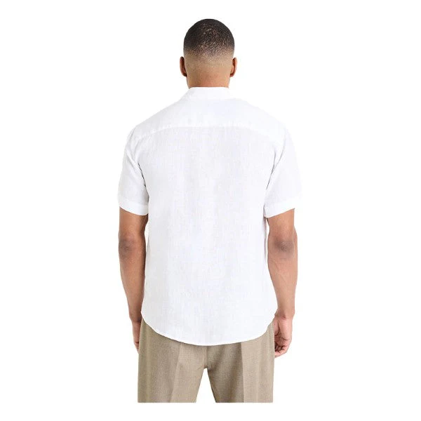 Regular 100% Linen Shirt - Image 3