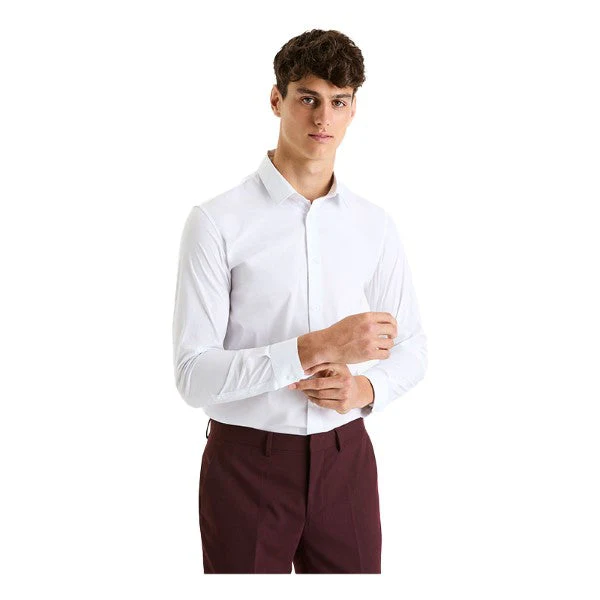 Regular Stretch Cotton Shirt - Image 2