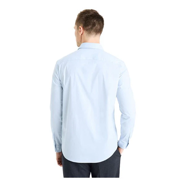 Regular Stretch Cotton Shirt - Image 3