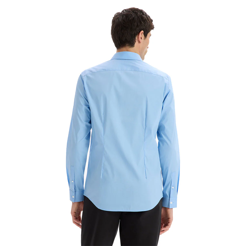 Slim-Fit Stretch Cotton Shirt - Image 4