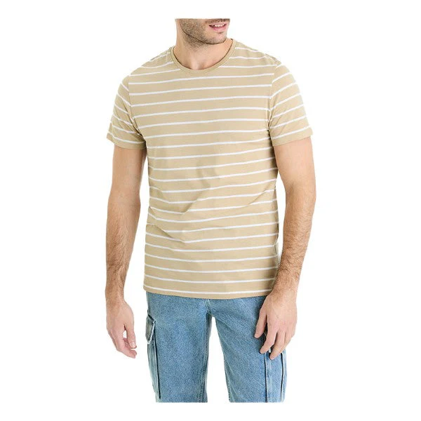 Round-Neck Cotton T-Shirt - Image 2
