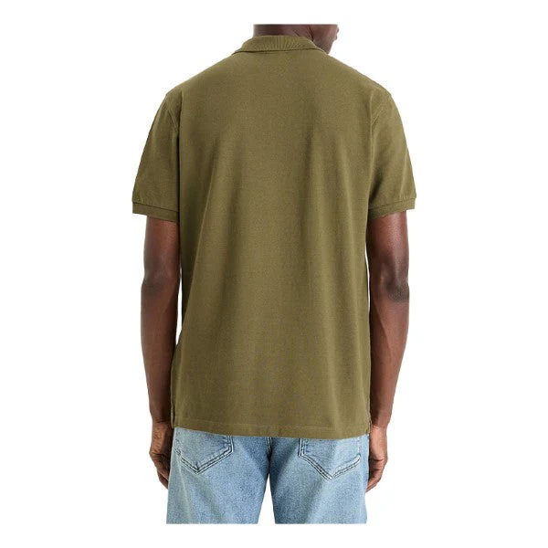 Straight Pique Cotton Polo Shirt - Image 3