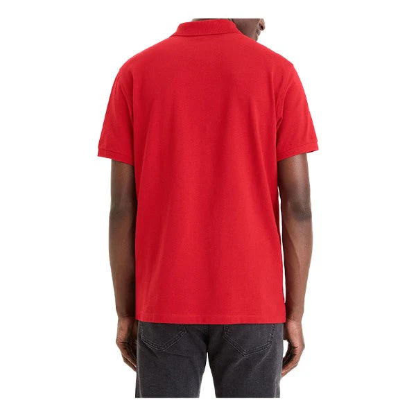 Straight Pique Cotton Polo Shirt - Image 3