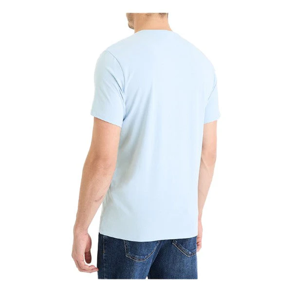 Slim Round-Neck T-Shirt In Stretch Cotton - Image 3