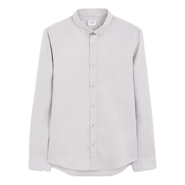 Slim Cotton Shirt - Image 4