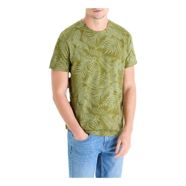 Round-Neck Cotton T-Shirt - Image 2