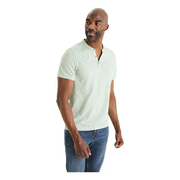 Cotton Blend Straight Neck T-Shirt - Image 2