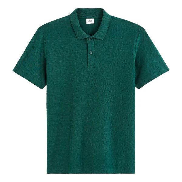 Regular Cotton Jersey Polo Shirt - Image 4