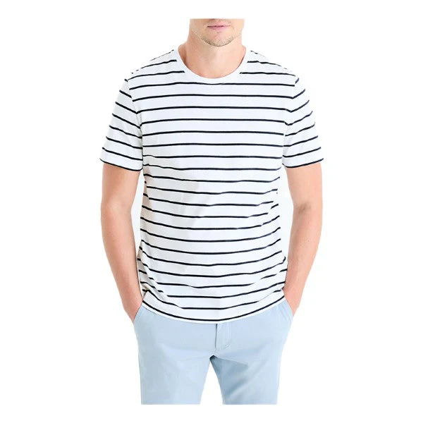 Round-Neck Cotton T-Shirt - Image 2