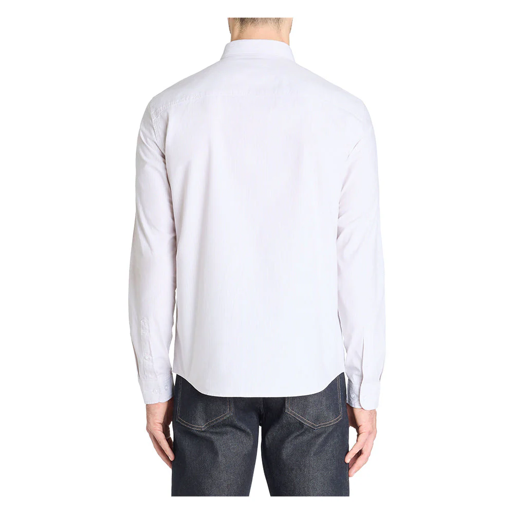 Regular Striped Shirt 100% Cotton - Beige - Image 4