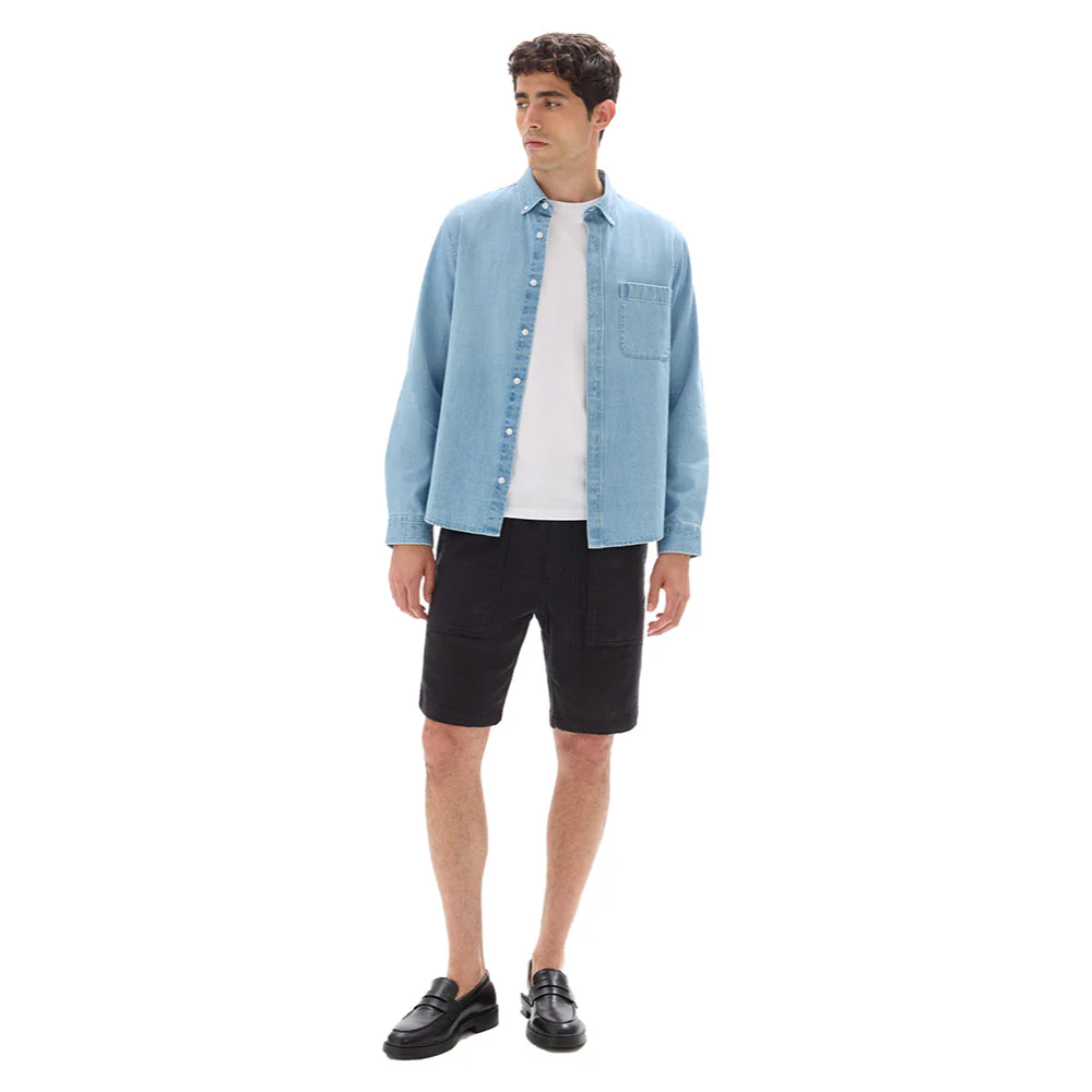 Striped Jacquard Bermuda Shorts - Image 5