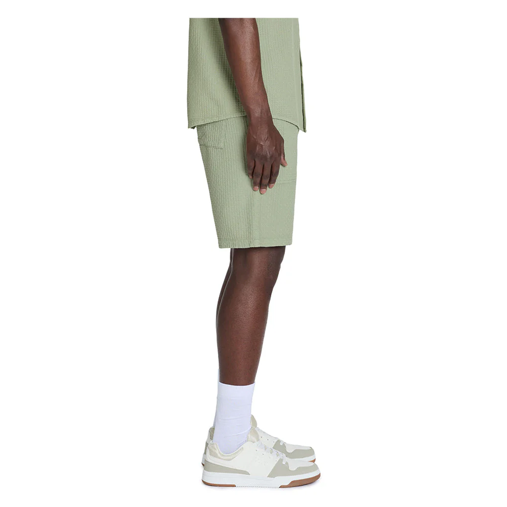 100% Cotton Bermuda Shorts - Green - Image 5