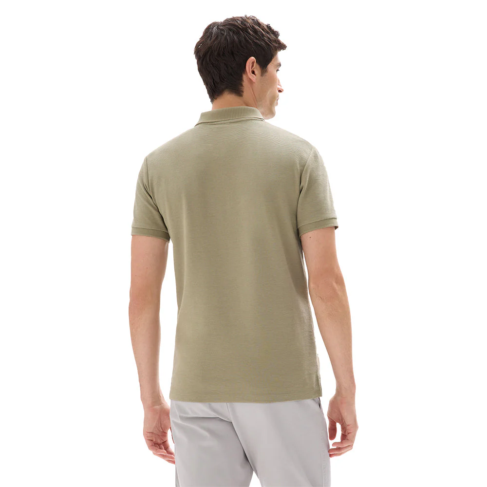 Slim Cotton Blend Polo Shirt - Image 3