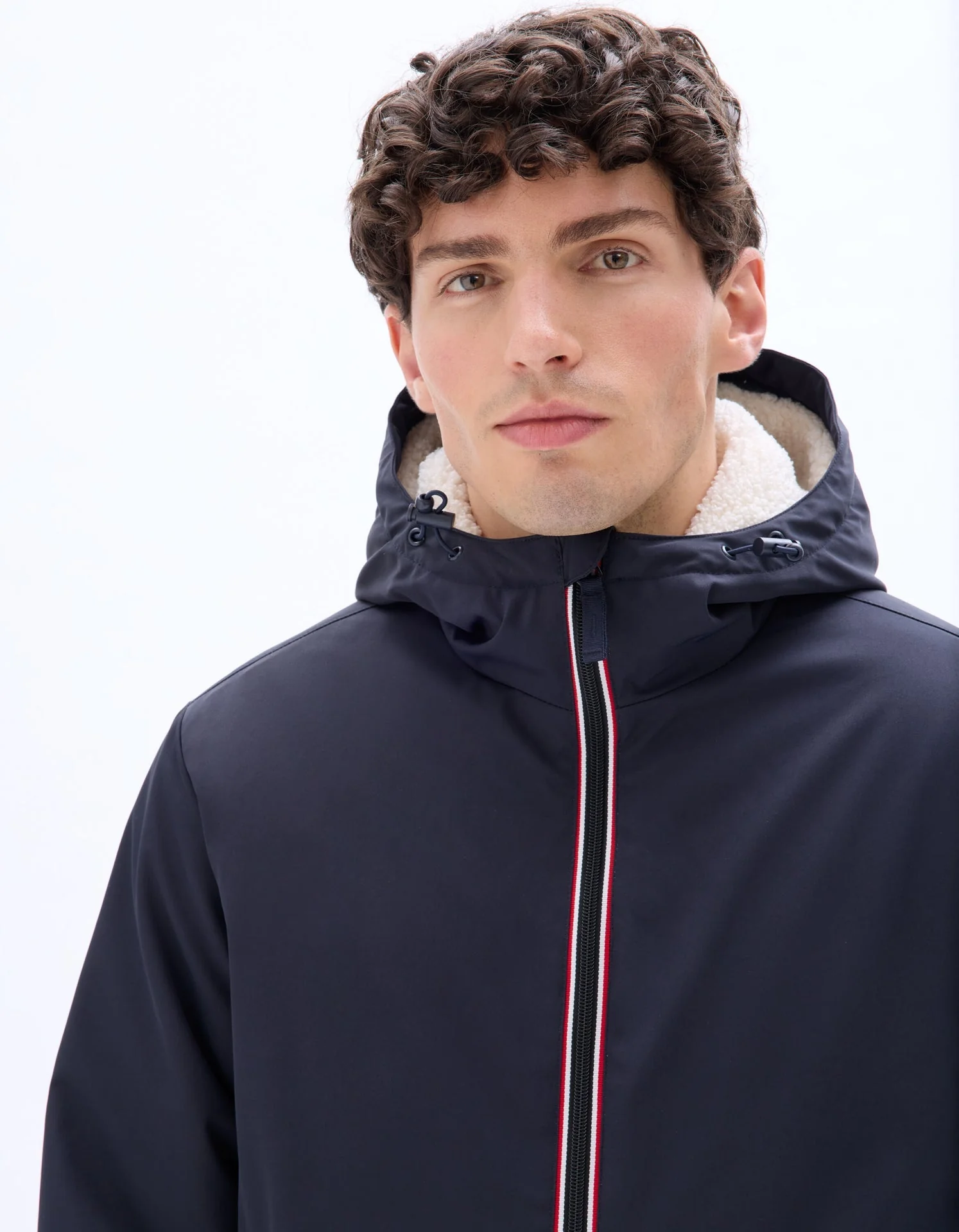Sherpa-Lined Hooded Jacket - Image 5