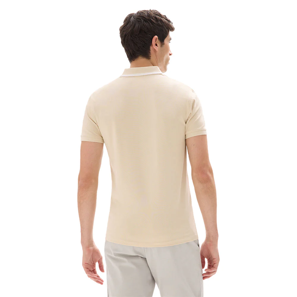 Slim Stretch Cotton Polo Shirt - Image 2