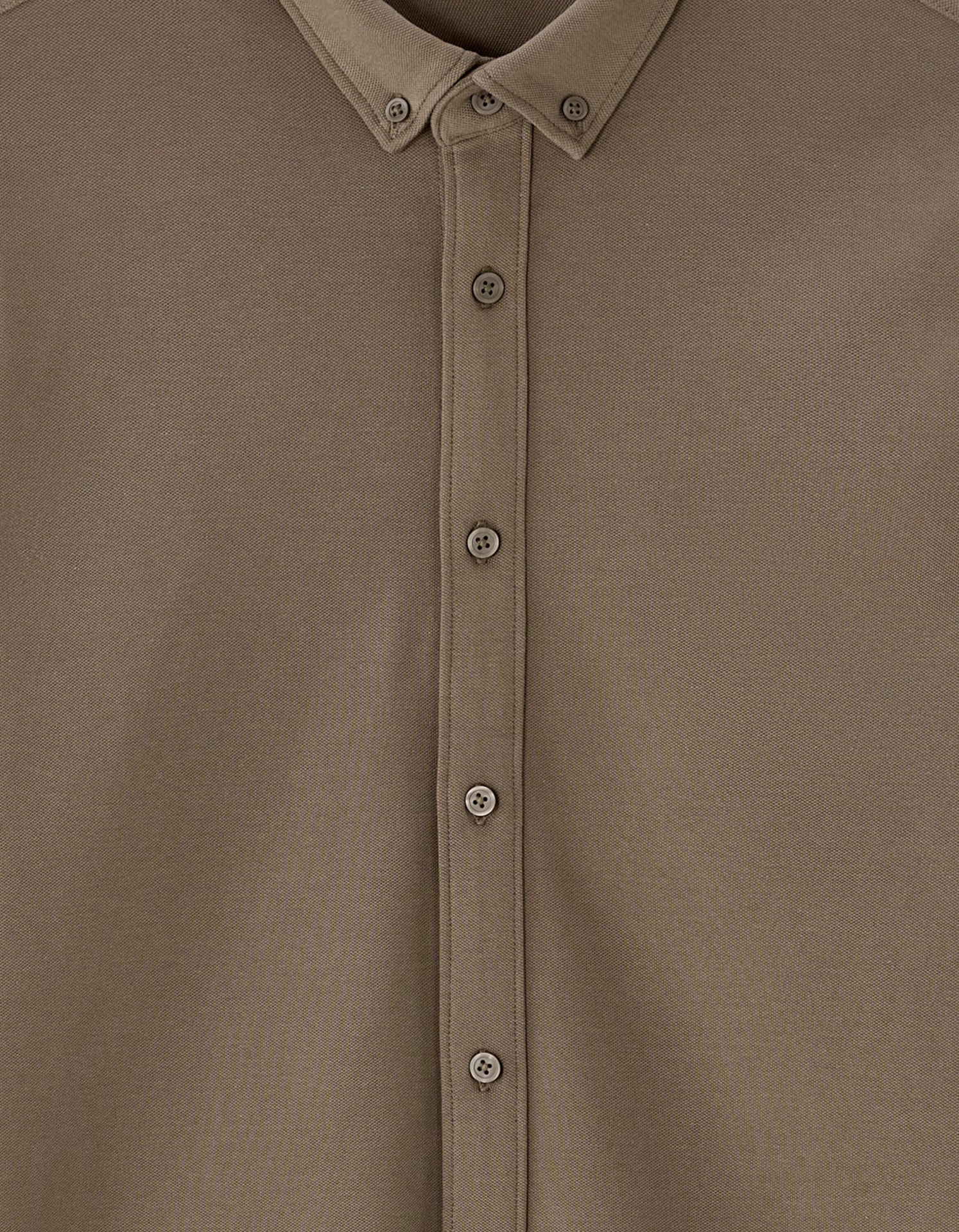 Regular Piqué Jersey Shirt - Image 6