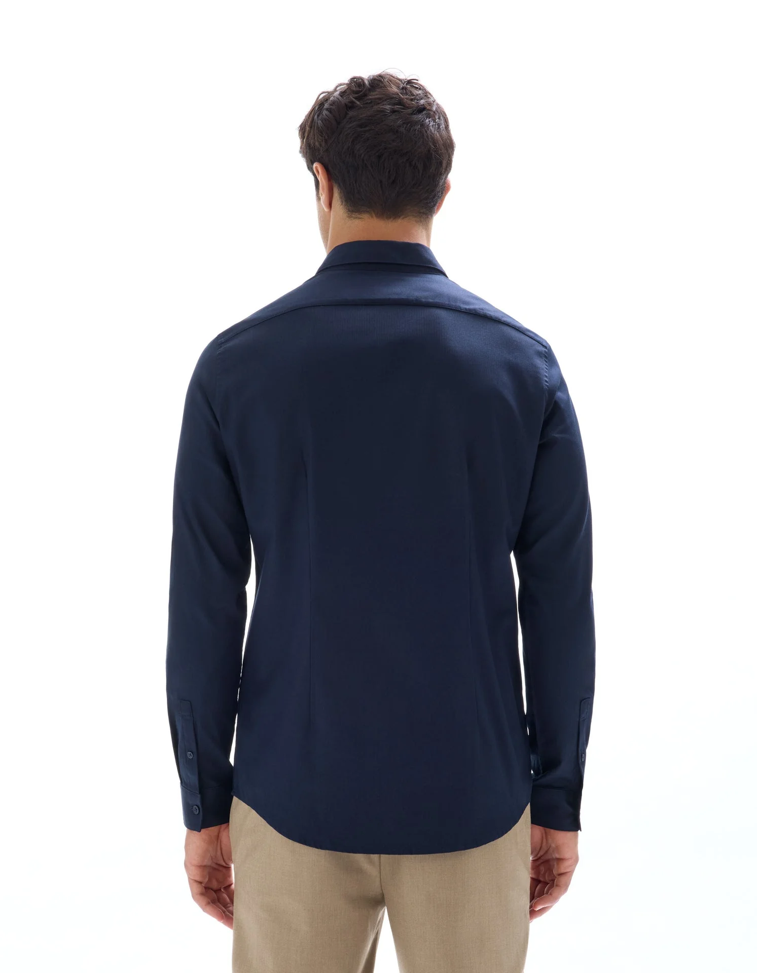 Slim Dobby Shirt - Image 4