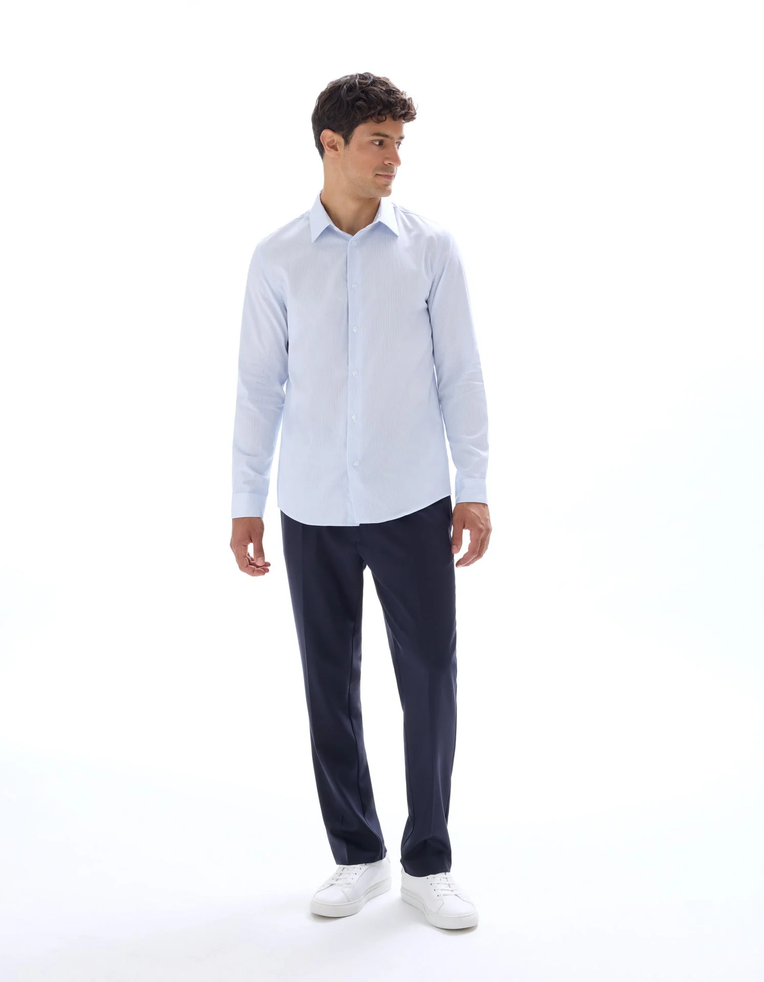 Regular Fine Striped Shirt