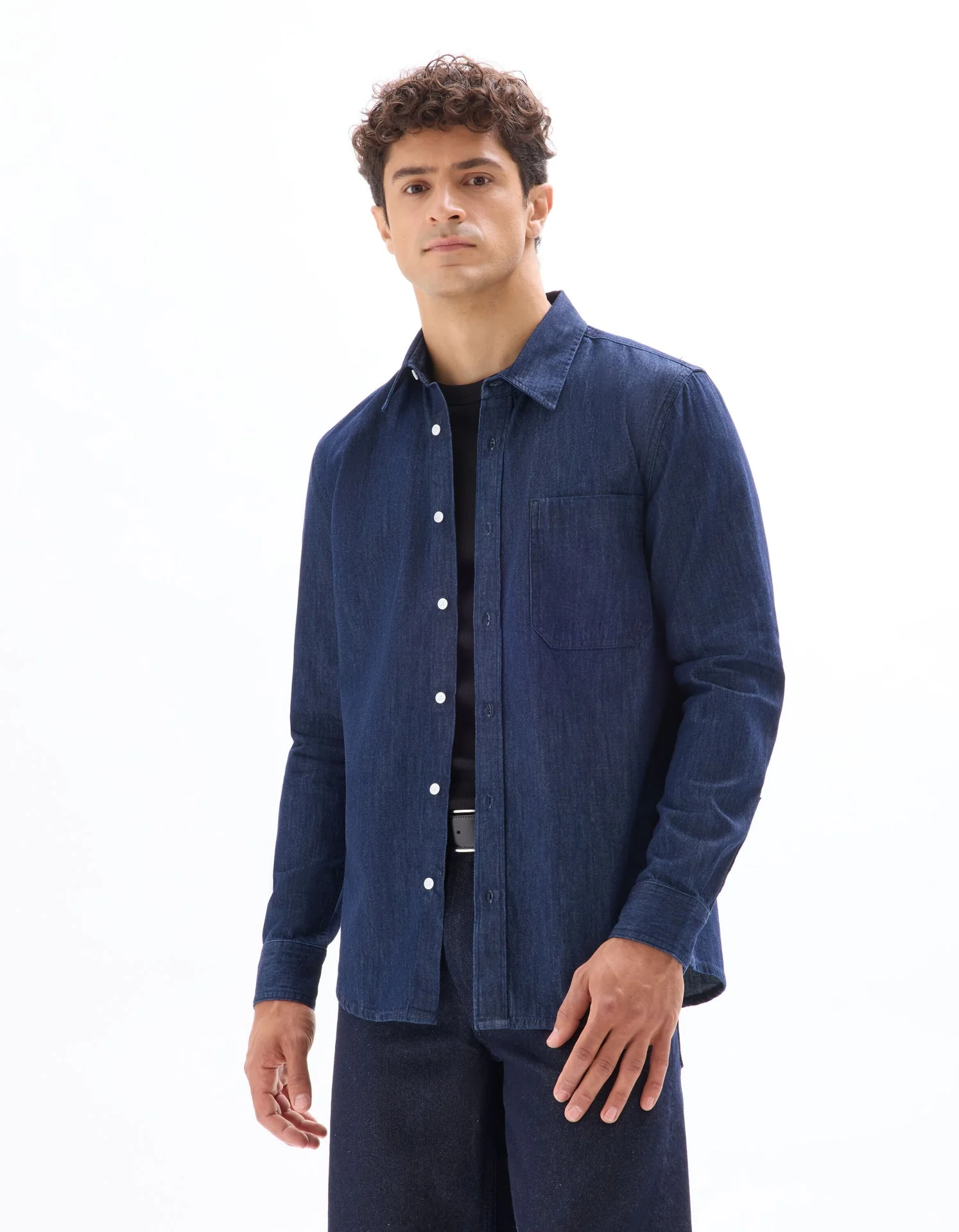 Regular Denim Shirt - Image 3