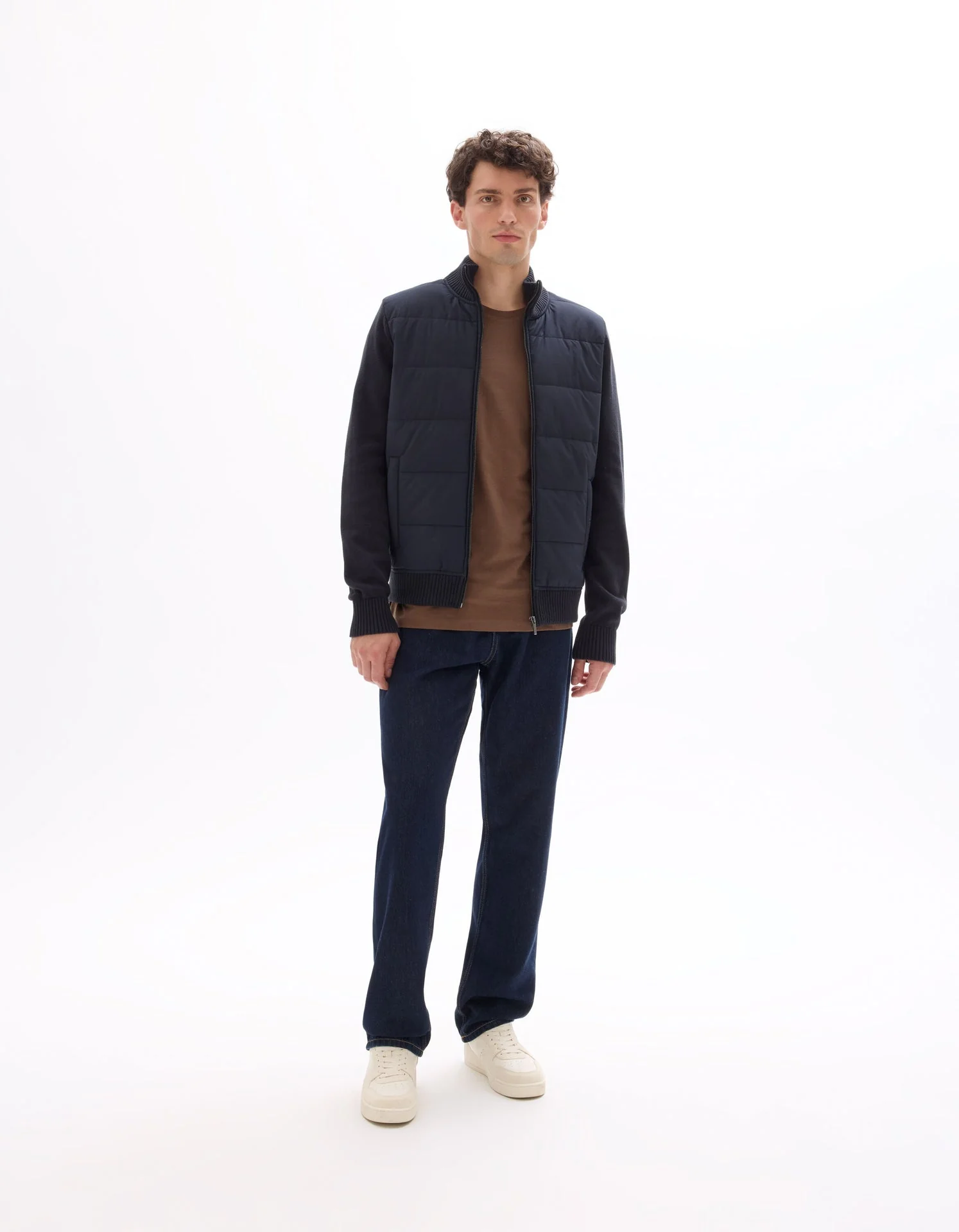 Milano Knit Bomber Jacket - Image 2