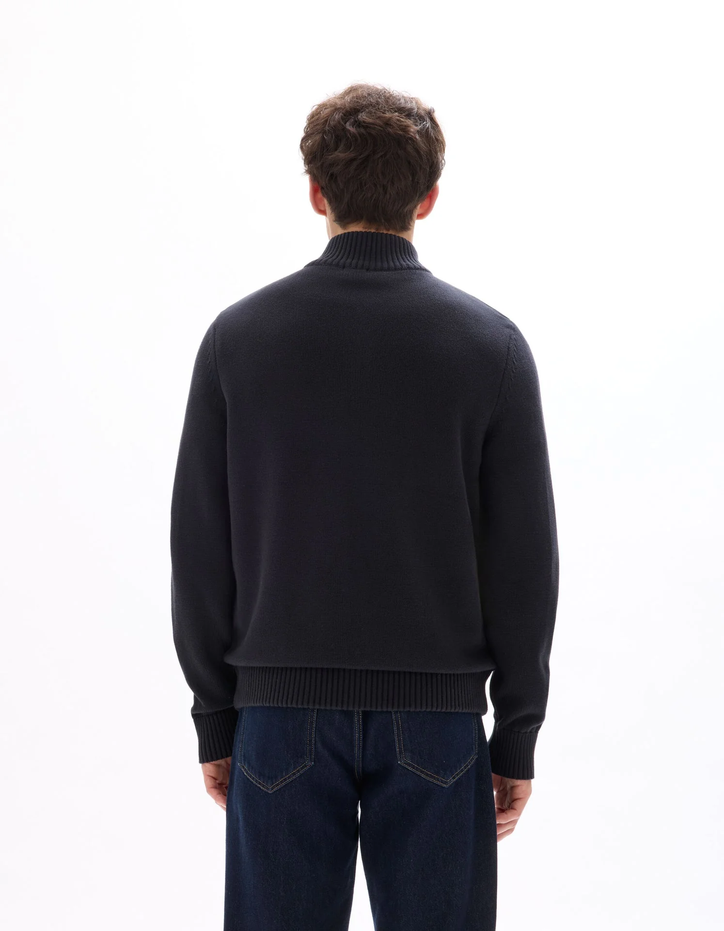 Milano Knit Bomber Jacket - Image 4