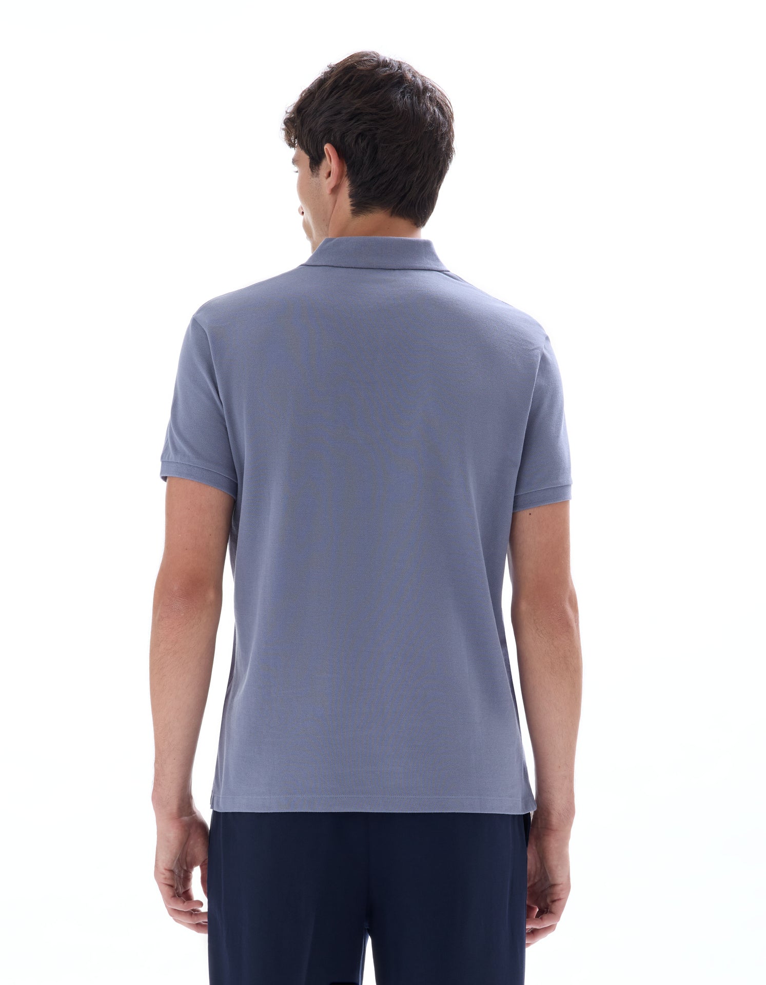 Regular Piqué Polo Shirt Medium - Image 3