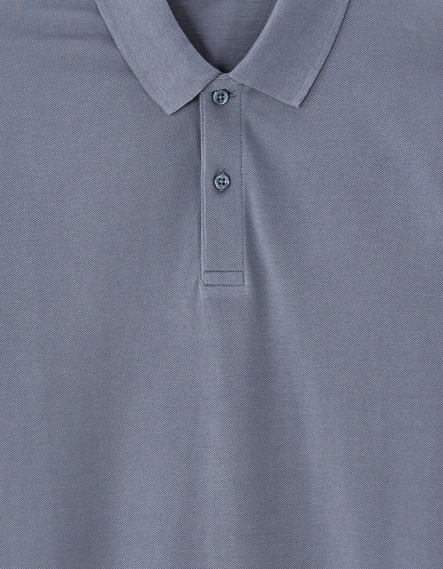 Regular Piqué Polo Shirt Medium - Image 4