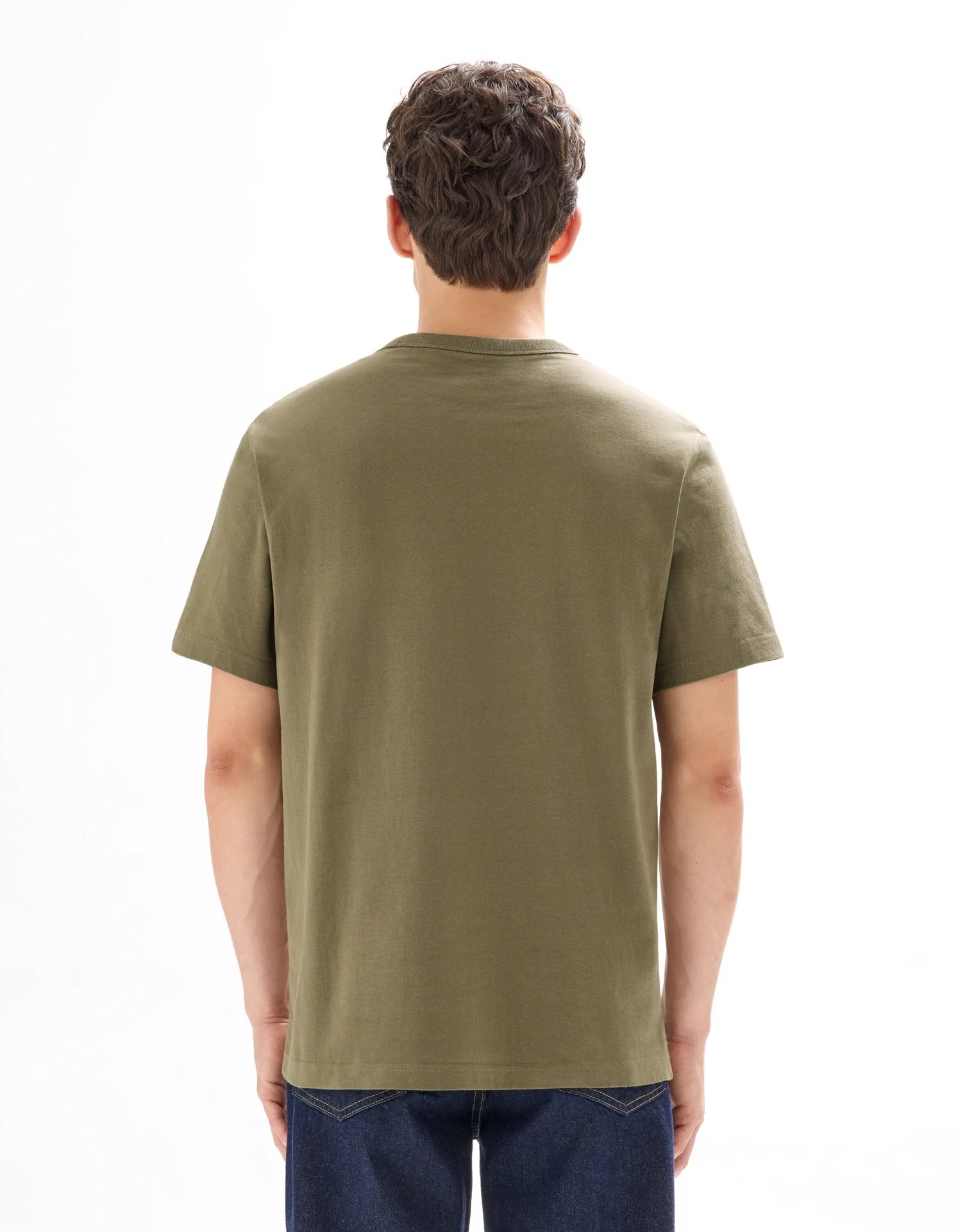Boxy Crew Neck T-Shirt - Image 3