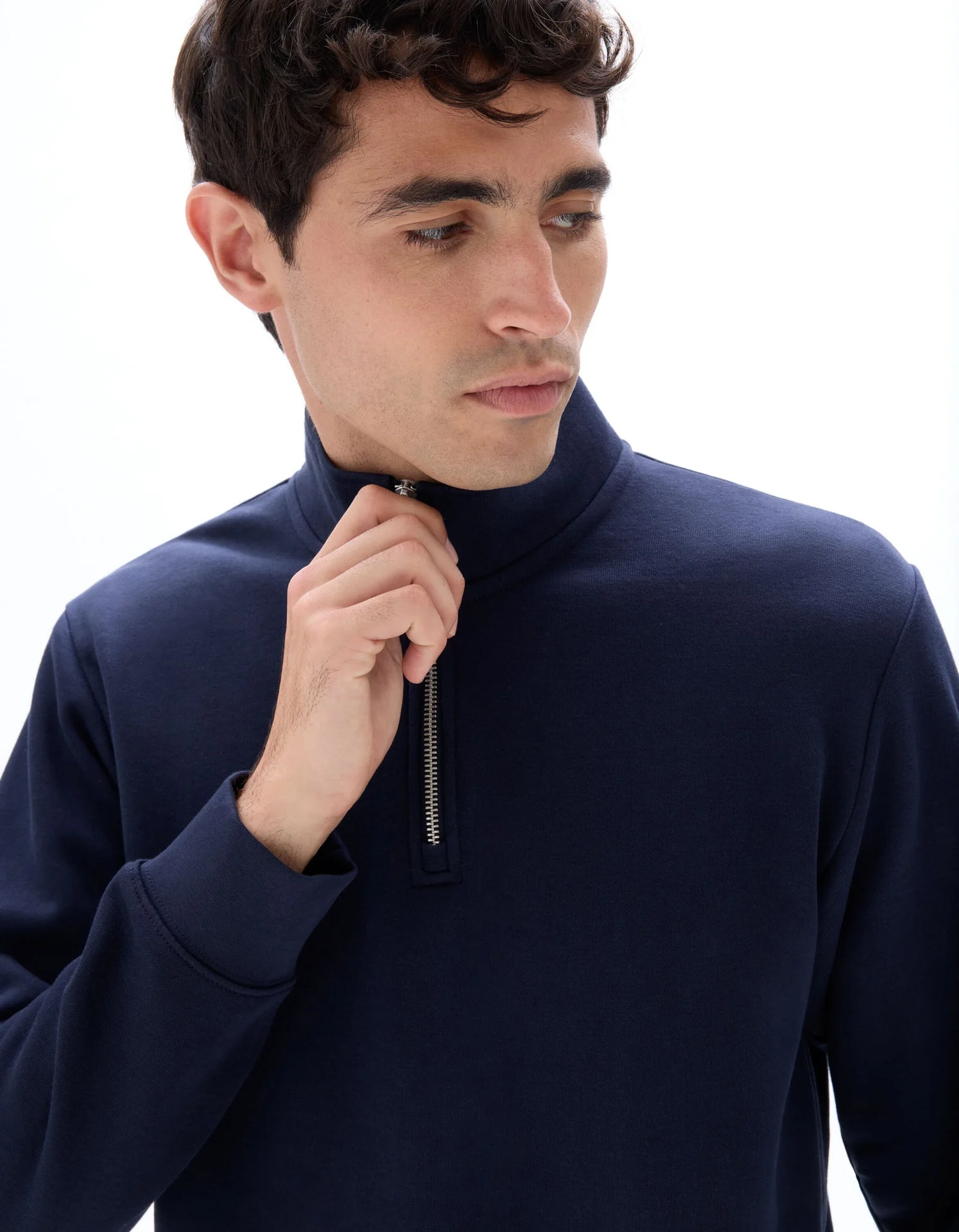 Regular Mock-Neck Sweatshirt - Image 5