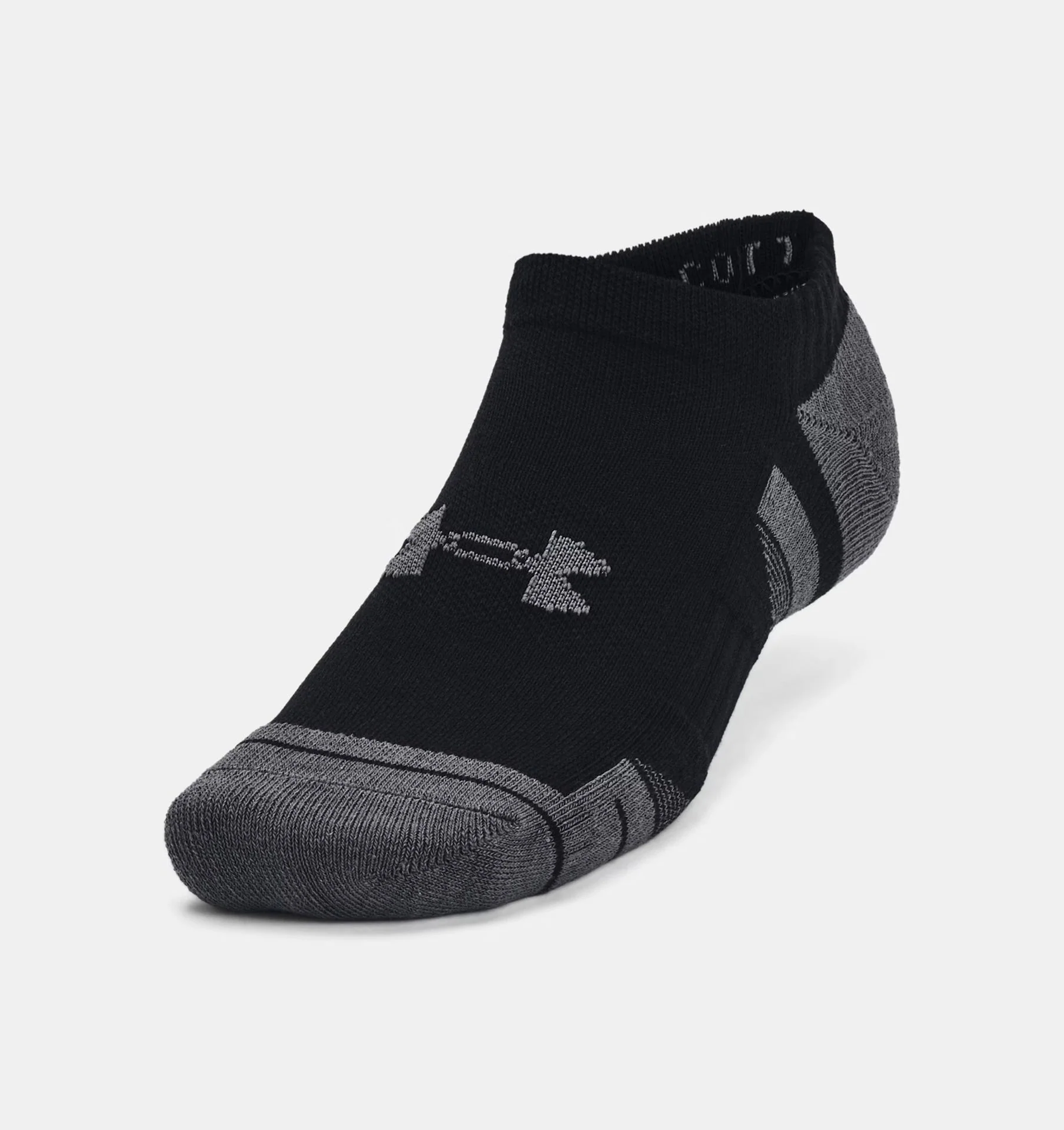 UNDER ARMOUR Performance Cotton Unisex 3-Pack No Show Socks - Image 2