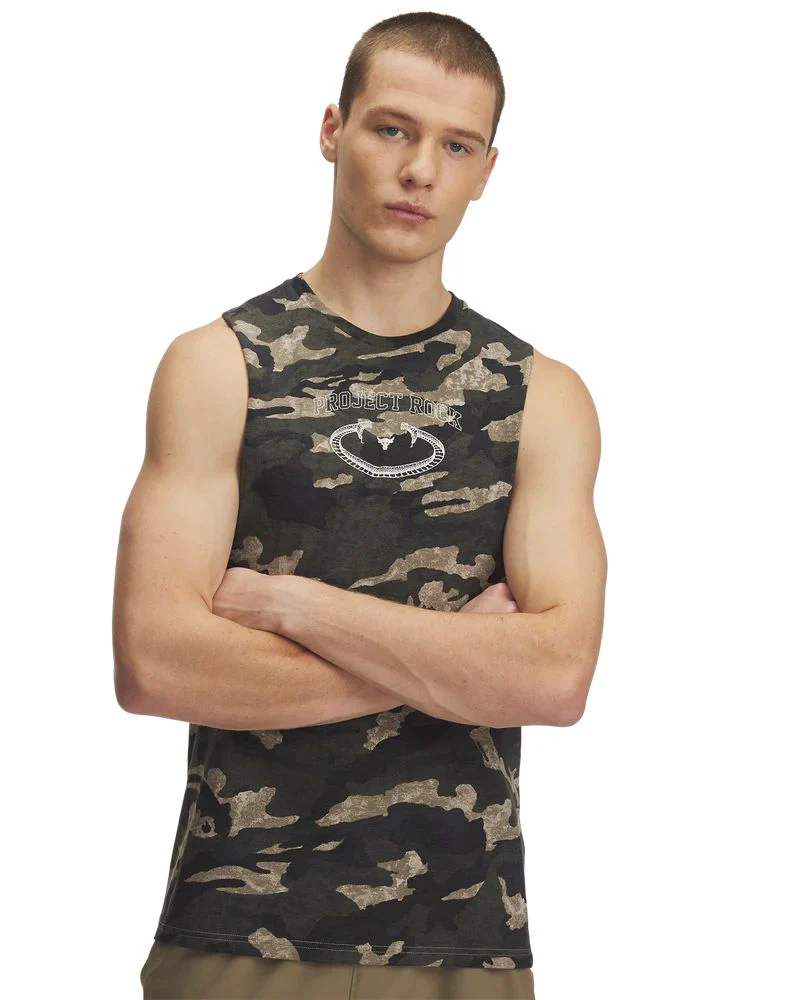 UNDER ARMOUR Project Rock Camo Men's Tank