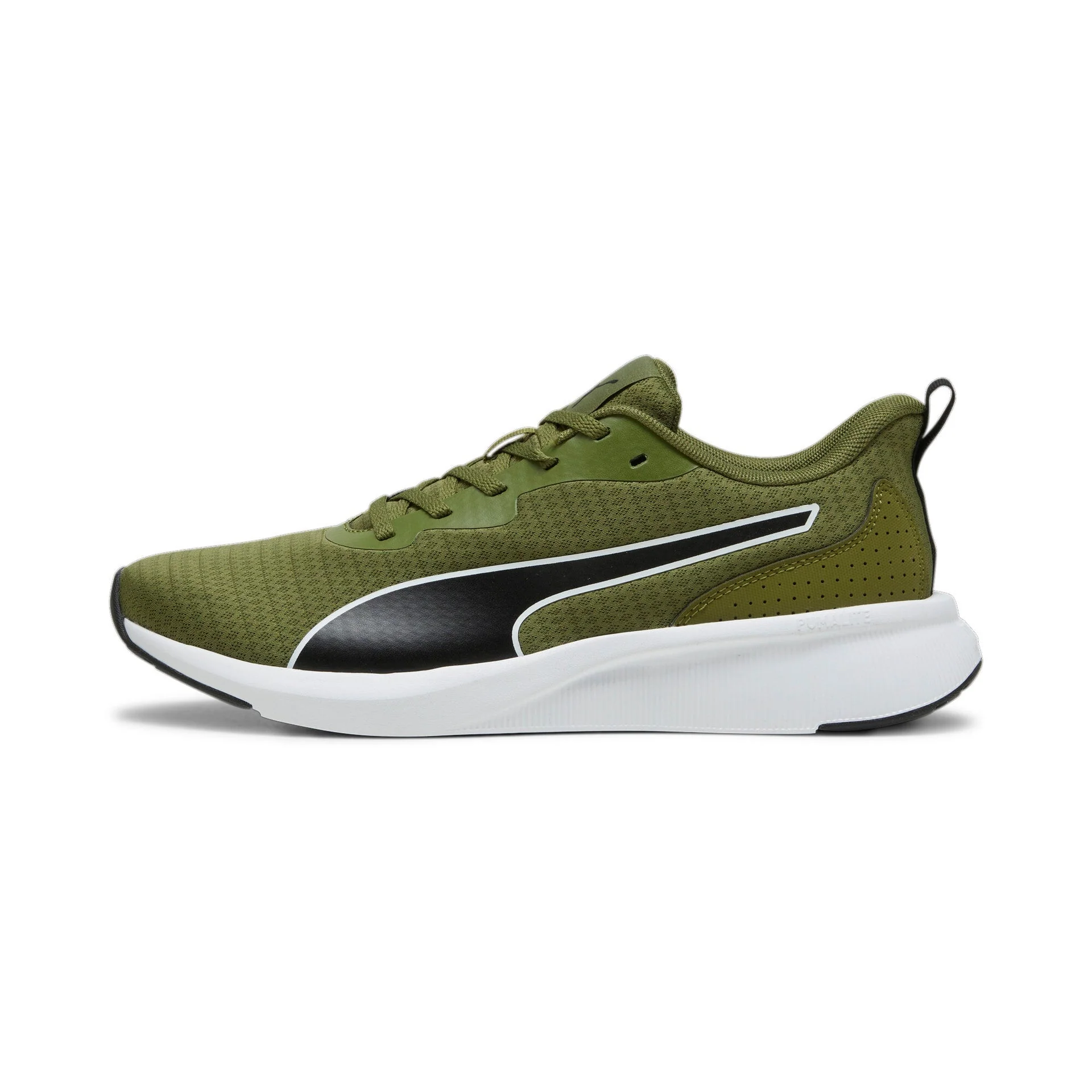 PUMAFLYER LITE OLIVE GREEN-PUMA WHITE-PUMA B